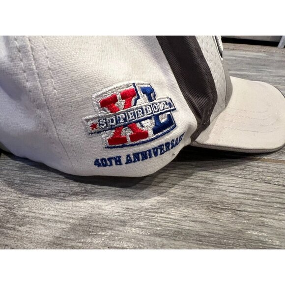 Superbowl XL Champions‎ Pittsburgh Steelers Cap Hat Reebok 40th Anniversary NFL - Picture 3 of 12